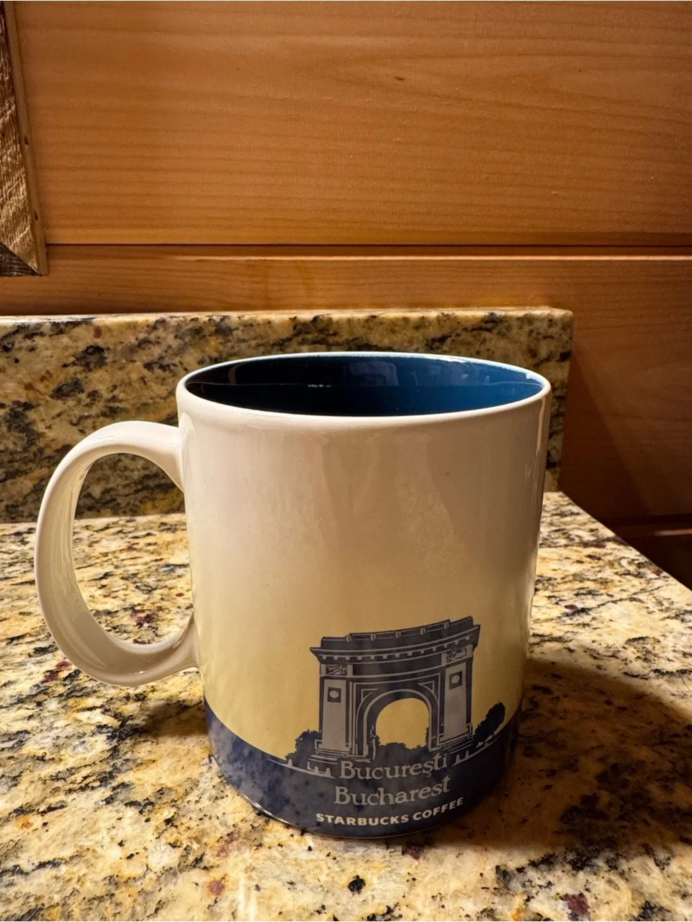 Starbucks Bucharest coffee mug from the